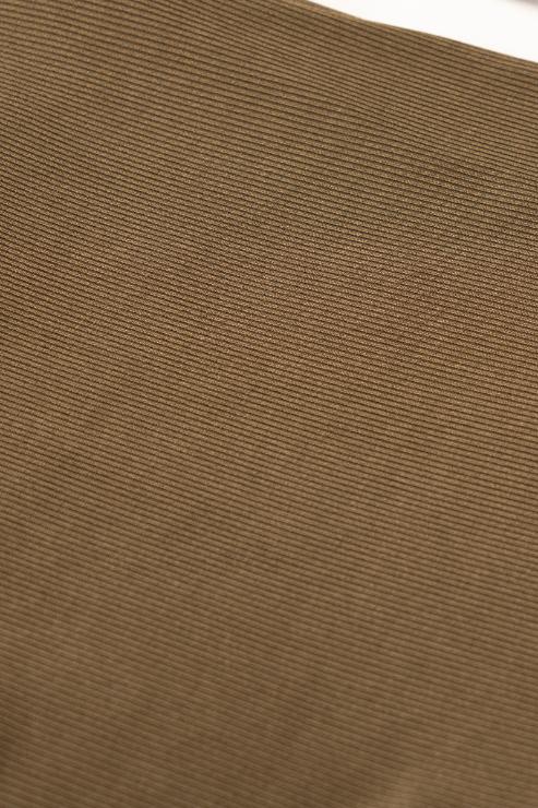 Ribbed Side Slit Tank Midi Dress - Capella Apparel