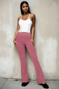 High Waist Side Pocket Flare Leggings - Capella Apparel