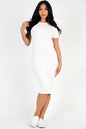 Ribbed Bodycon Midi Dress - Wholesale Capella Apparel