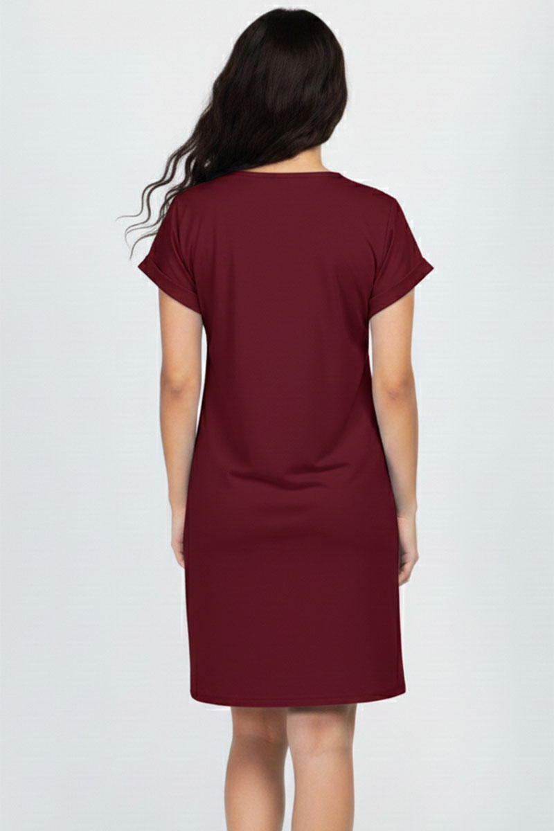 Cap Sleeve Pocket Mini Dress (capella)
