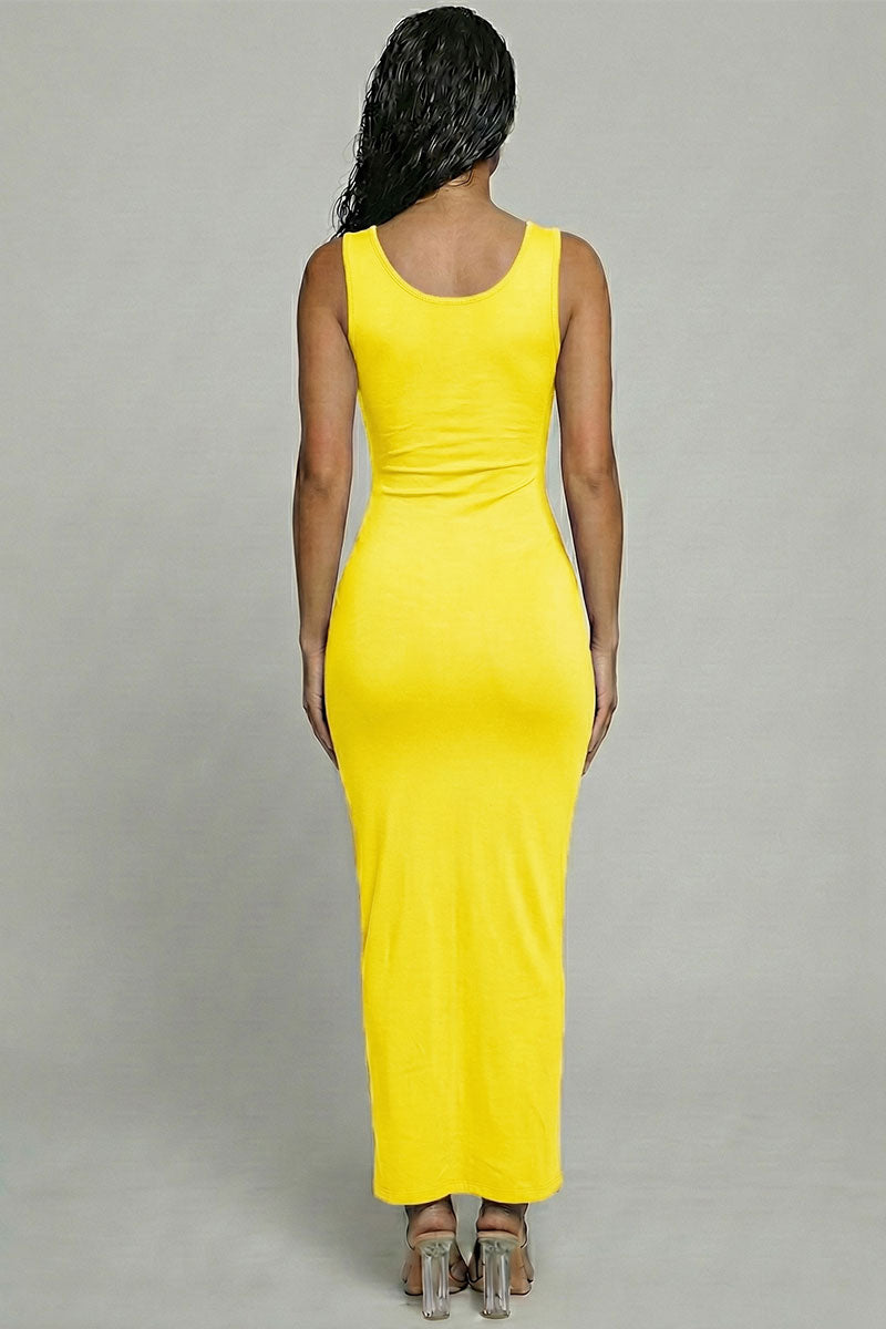 Solid Basic Maxi Dress