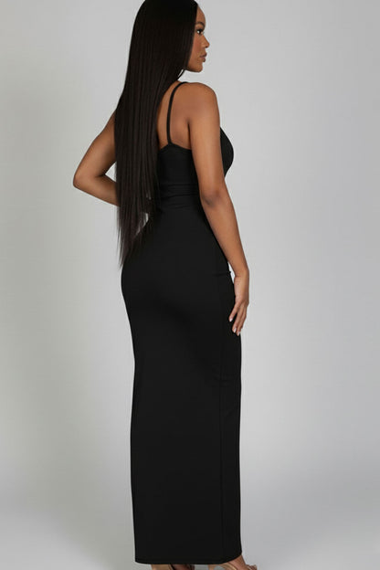Ribbed Mermaid Hem Camisole Maxi Dress (CAPELLA)