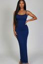 Ribbed Mermaid Hem Camisole Maxi Dress