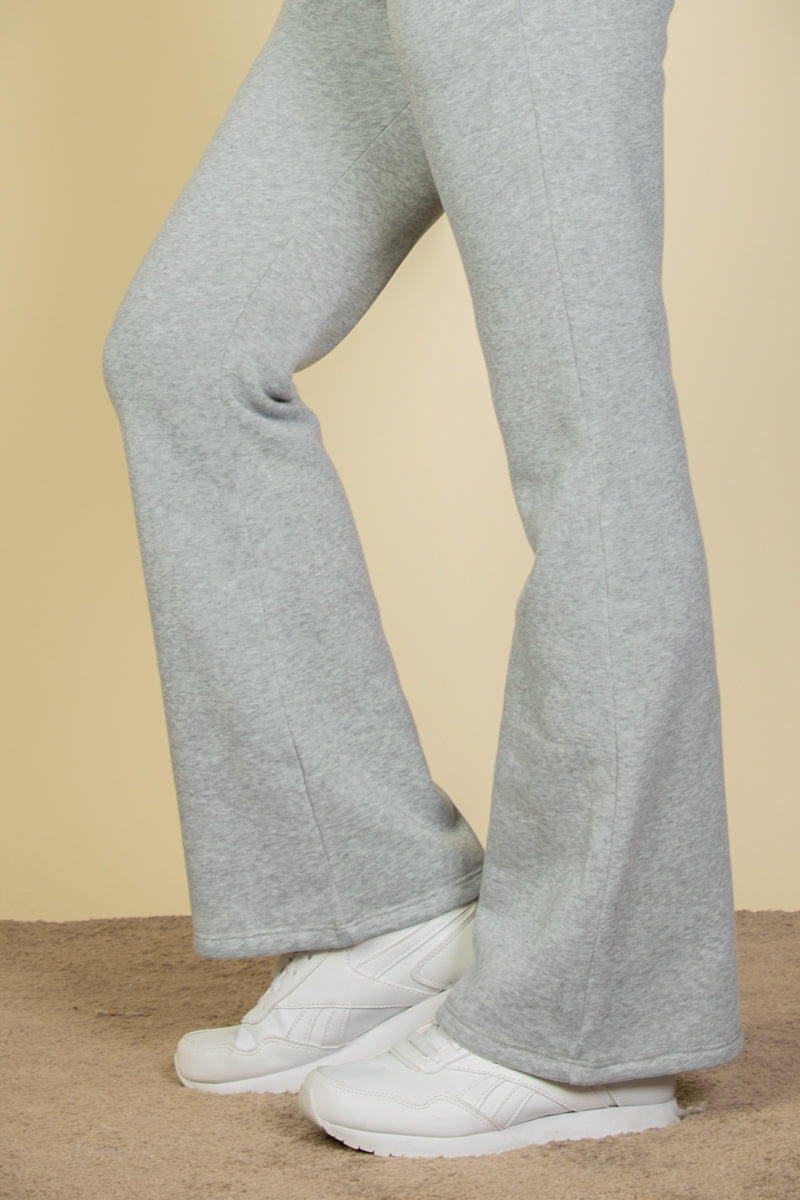 Drawstring Waist Slant Pocket Sweatpants - Capella Apparel