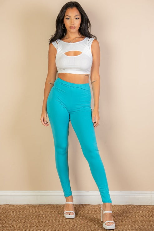 Solid Leggings - Capella Apparel