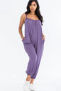 Sleeveless Jogger Jumpsuit - Wholesale Capella Apparel