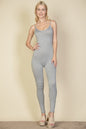 Solid Bodycon Cami Jumpsuit - Wholesale Capella Apparel