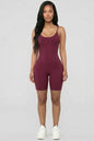 Ribbed Bodycon Romper