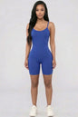 Ribbed Bodycon Romper
