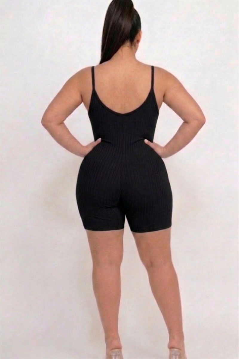 Pelele ajustado de canalé Plus