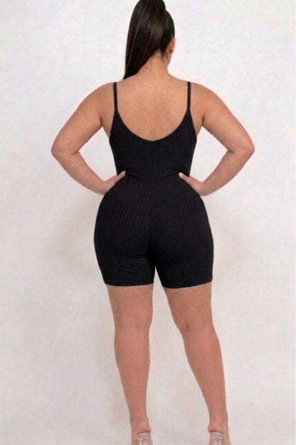 Pelele ajustado de canalé Plus