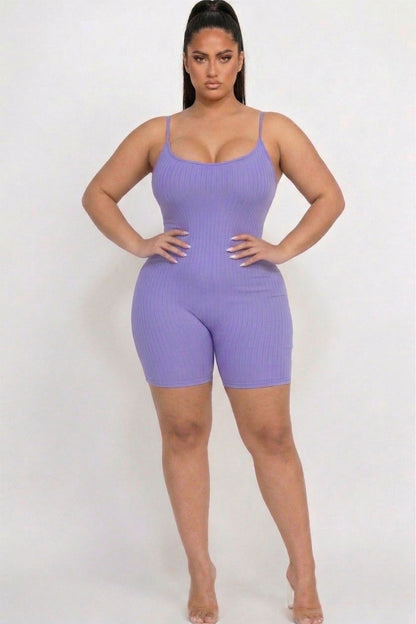 Pelele ajustado de canalé Plus