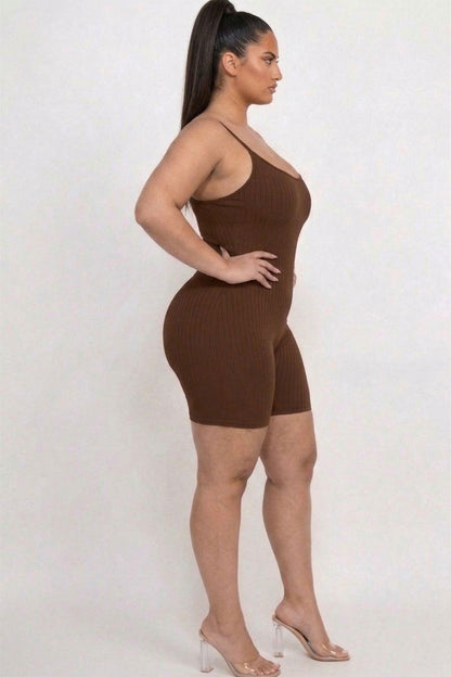 Pelele ajustado de canalé Plus