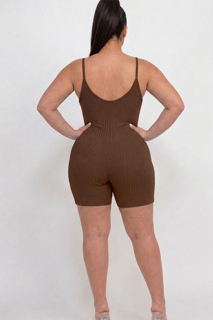 Pelele ajustado de canalé Plus