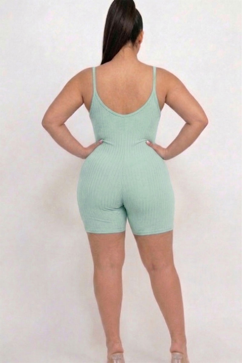 Pelele ajustado de canalé Plus