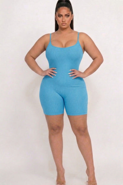 Pelele ajustado de canalé Plus