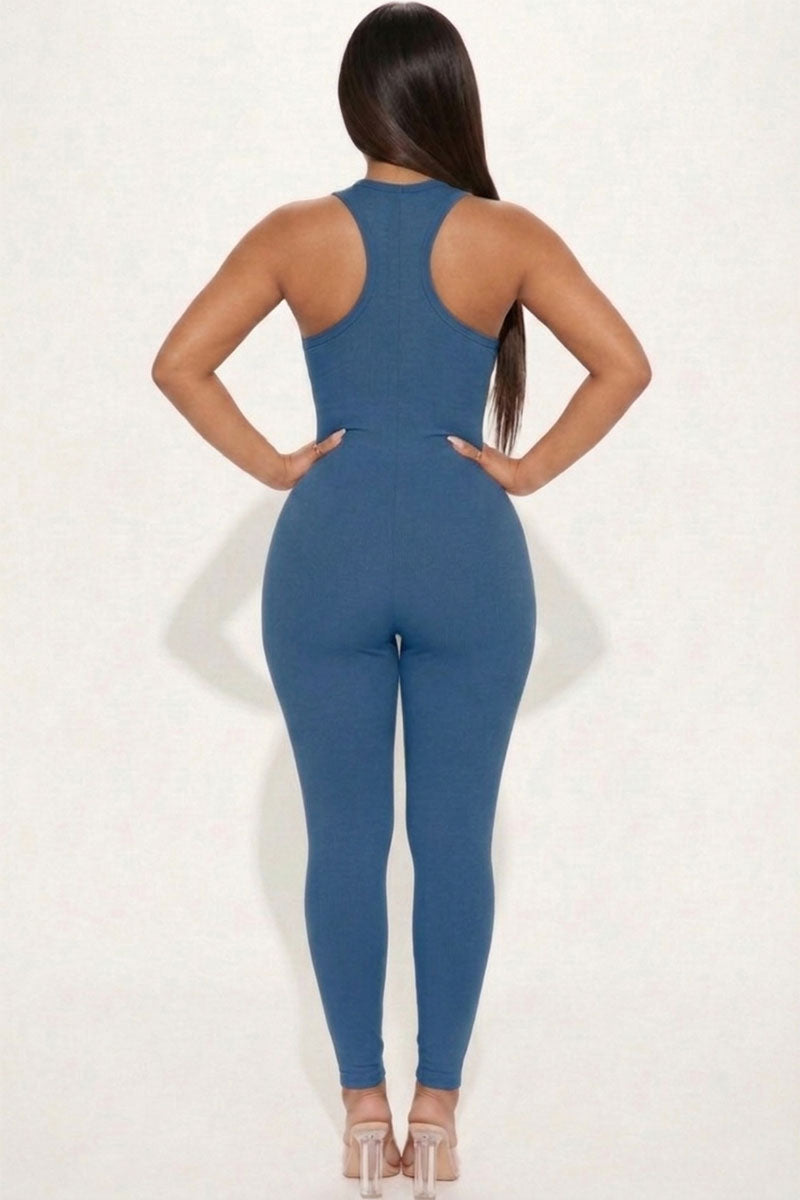 Racer Back Bodycon Jumpsuit (CAPELLA)