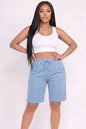 French Terry Bermuda Shorts