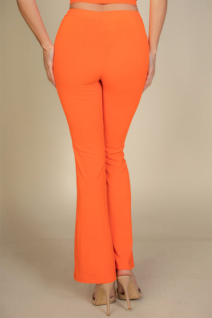 High Waisted Flare Pants (CAPELLA)