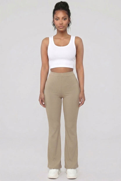 High Waisted Flare Pants