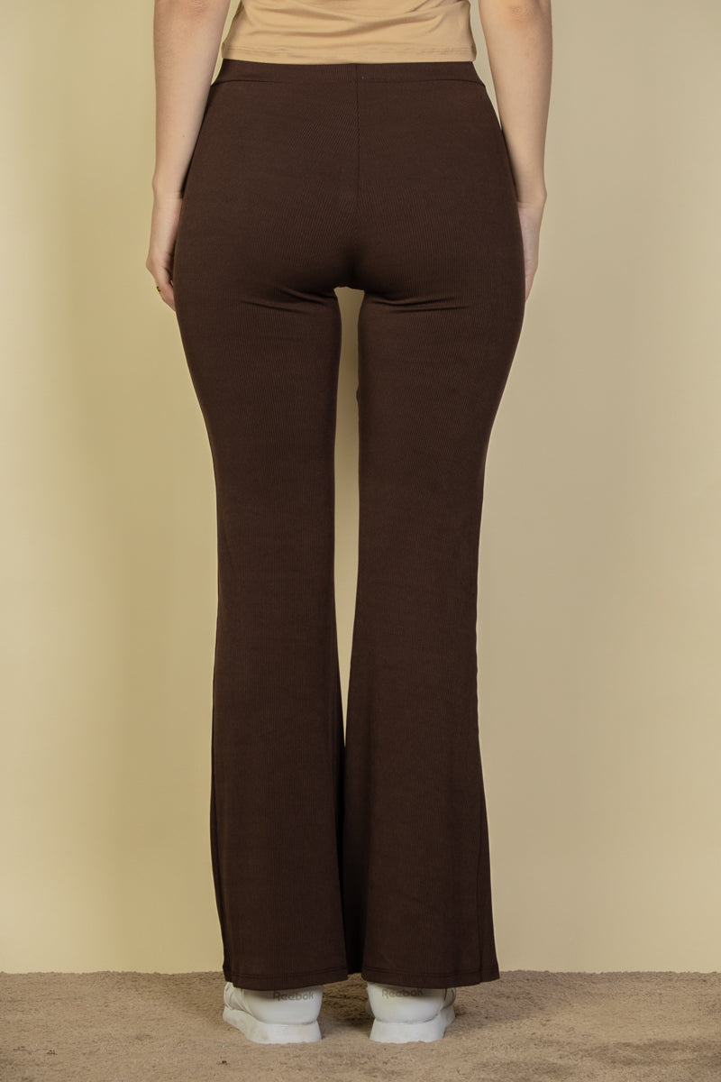 High Waisted Flare Pants - Capella Apparel