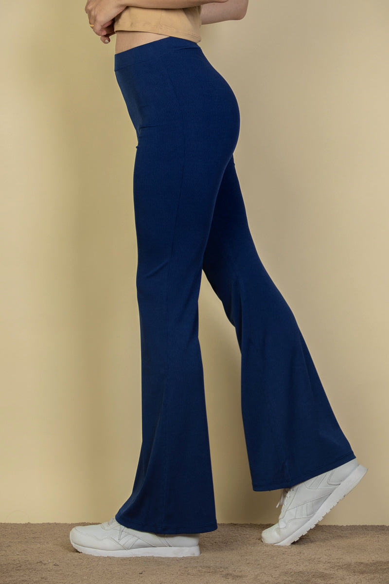 High Waisted Flare Pants - Capella Apparel