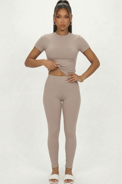 Basic Solid Leggings
