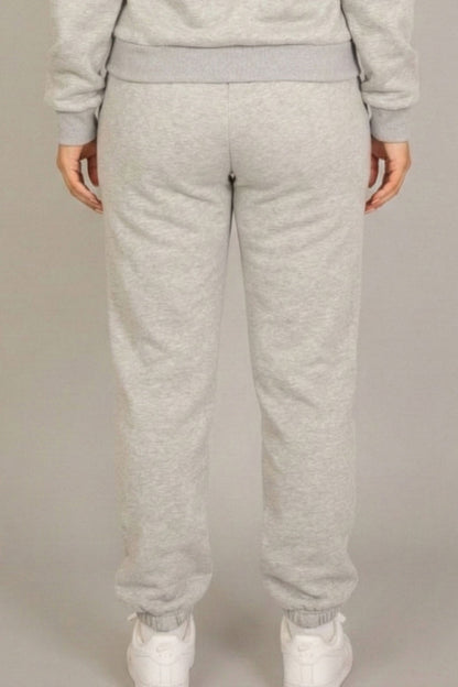 Poly Fleece Elastic Waist Joggers
