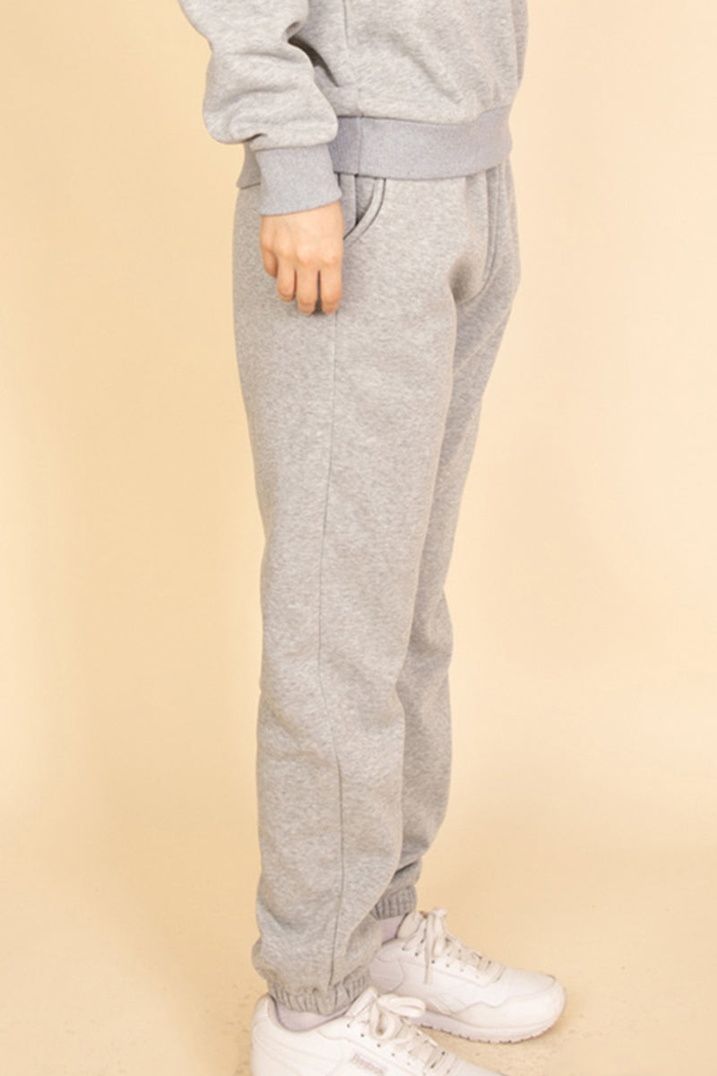 Poly Fleece Elastic Waist Joggers