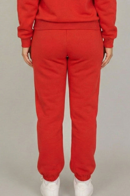 Poly Fleece Elastic Waist Joggers