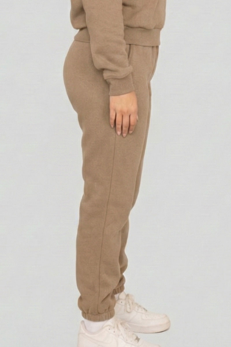 Poly Fleece Elastic Waist Joggers