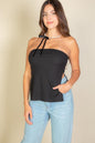 Side Slit Bandeau Tube Top (CAPELLA)