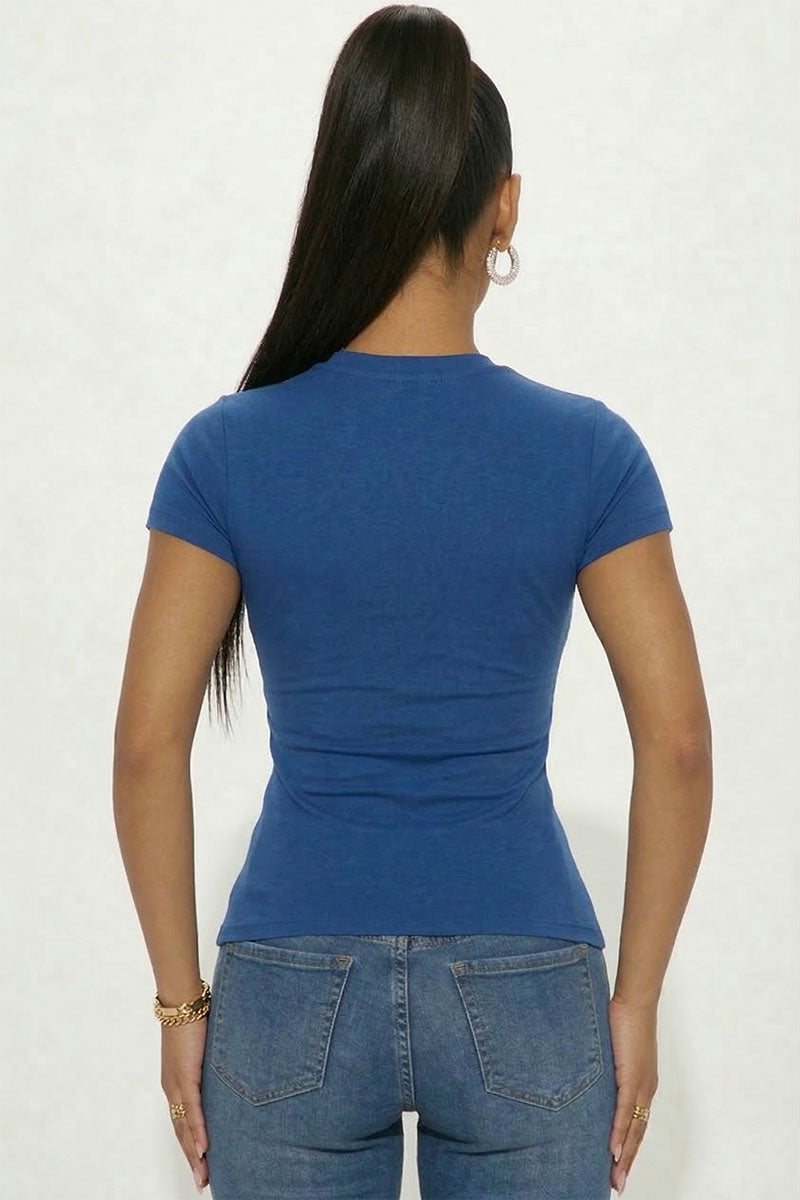 Short Sleeve Round Neck T Shirt