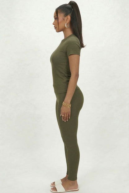 Short Sleeve Round Neck T Shirt