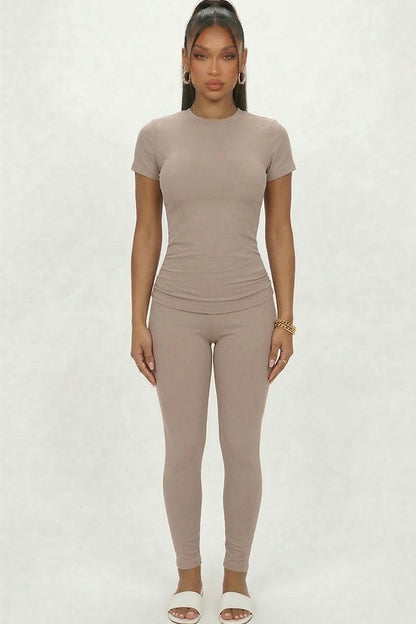 Short Sleeve Round Neck T Shirt