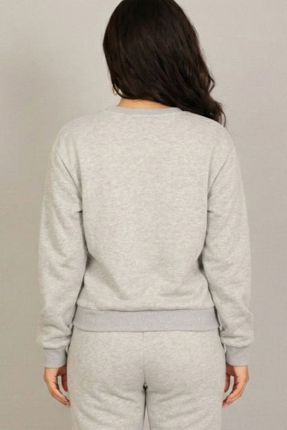 Classic Poly Fleece Crewneck Pullover