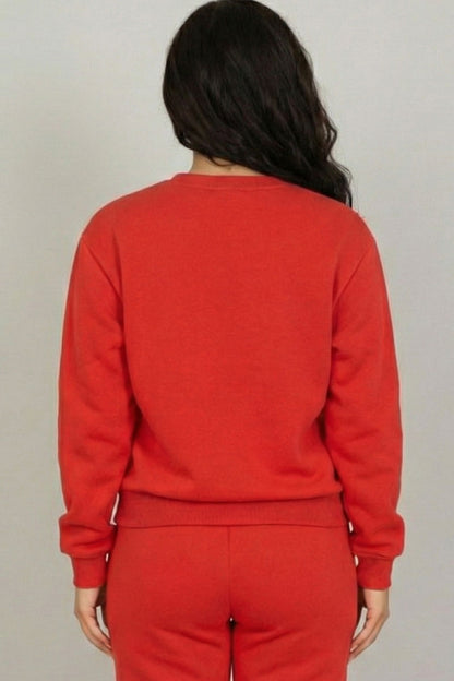 Classic Poly Fleece Crewneck Pullover