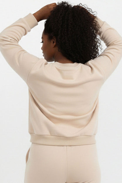Plus Size Classic Poly Fleece Crewneck Pullover
