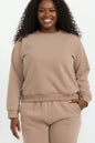 Plus Size Classic Poly Fleece Crewneck Pullover