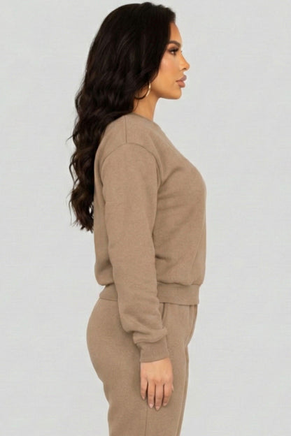 Classic Poly Fleece Crewneck Pullover