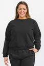 Plus Size Classic Poly Fleece Crewneck Pullover