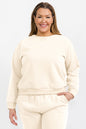 Plus Size Classic Poly Fleece Crewneck Pullover