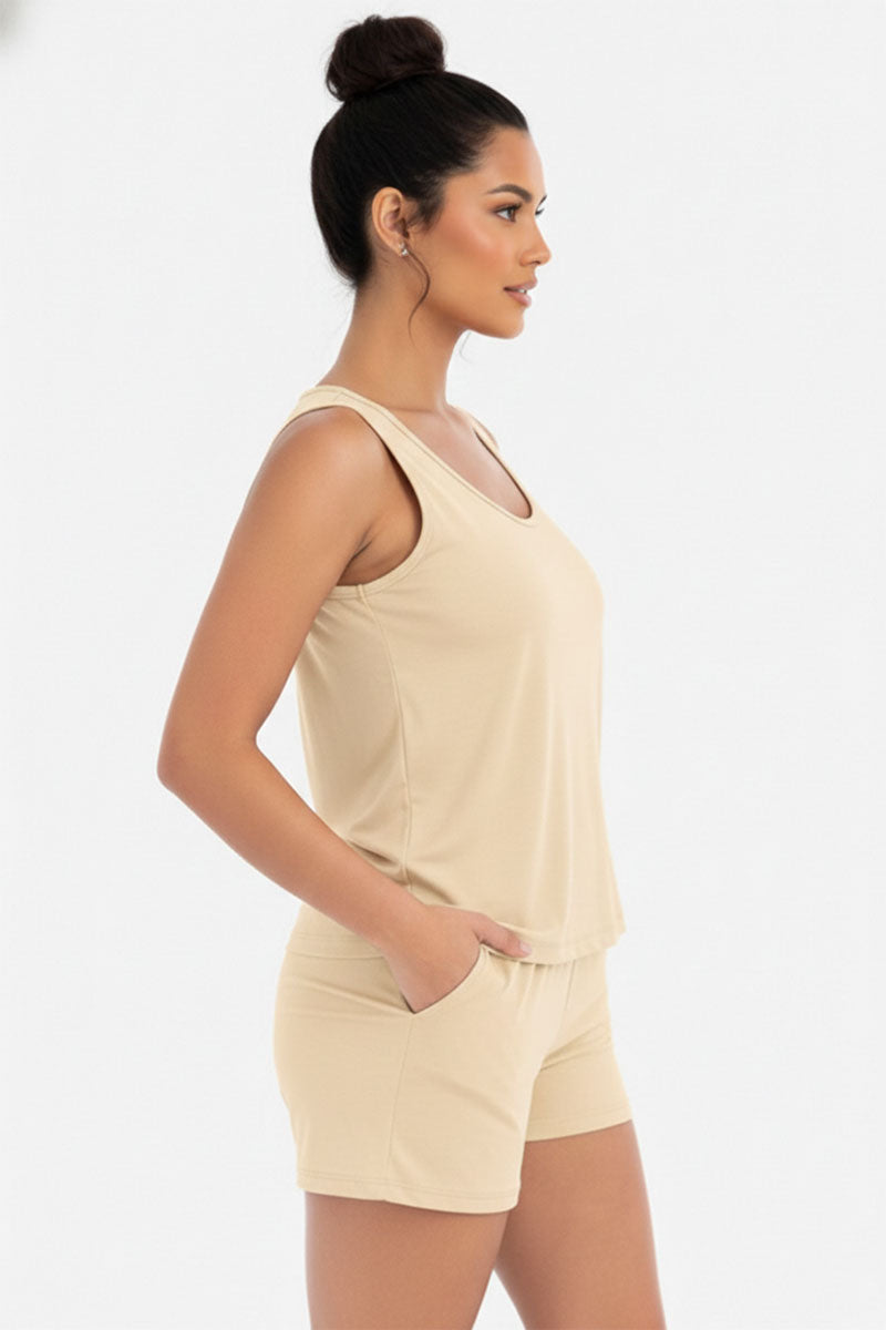 Comfy Tank Top & Shorts Set (CAPELLA)