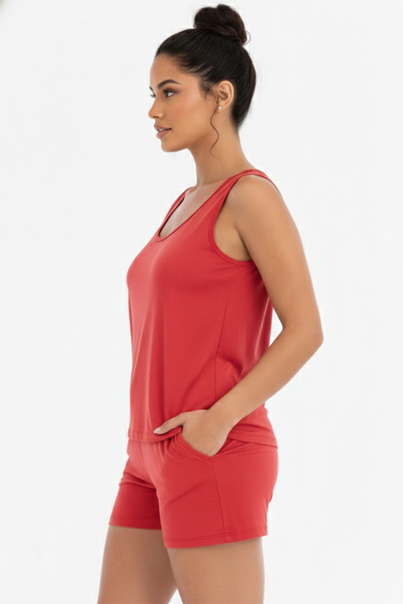 Comfy Tank Top & Shorts Set