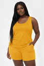 Plus Comfy Tank Top & Shorts Set (CAPELLA)