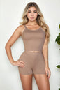 Split Back Cami Top & Shorts Set - Capella Apparel