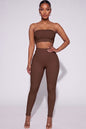Ribbed Tube Top & Leggings Set