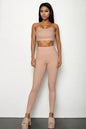 Ribbed Tube Top & Leggings Set - Capella Apparel