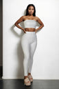 Ribbed Tube Top & Leggings Set - Capella Apparel