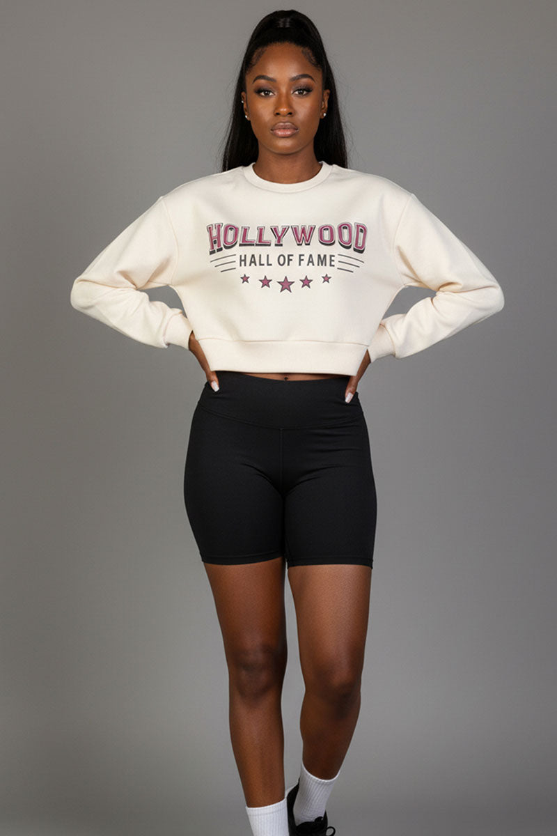 Graphic Drop Shoulder Sweatshirt